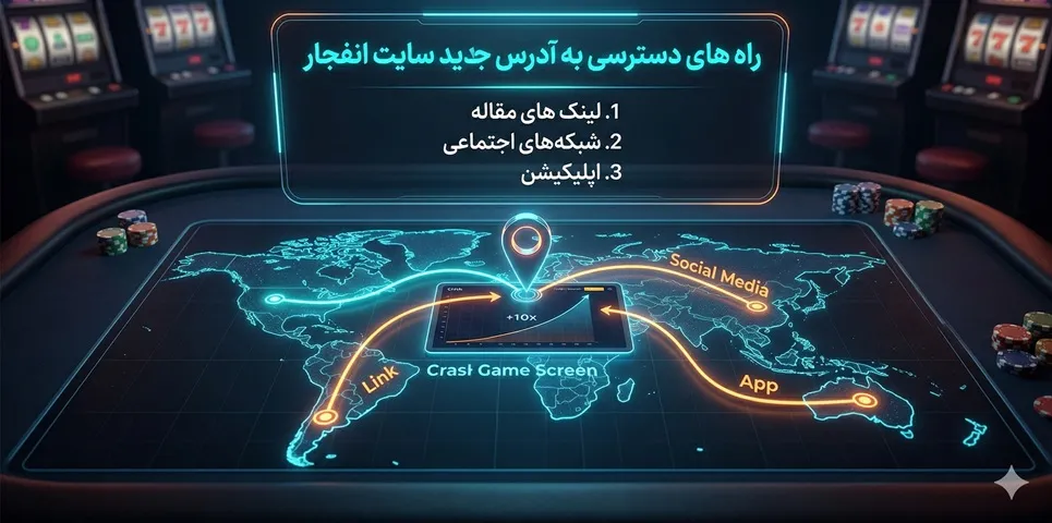 راه های دسترسی به آدرس جدید سایت انفجار